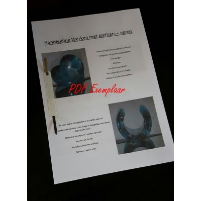 Handleiding Werken met giethars - epoxy