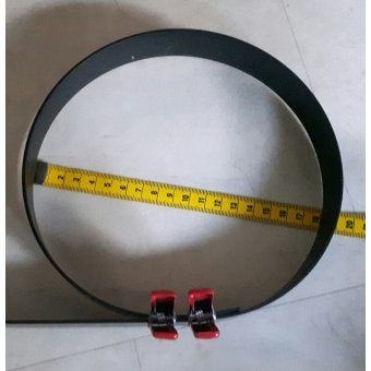 mal wand rond 1 meter