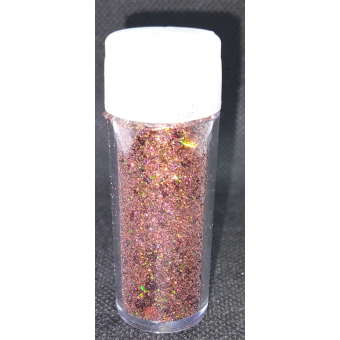 glitter holographic coffee