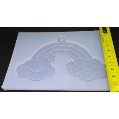 mal raamhanger regenboog