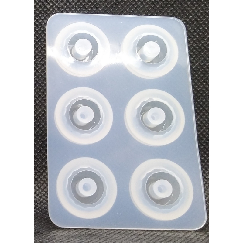 mal kralen groot gat facet 1,3 cm