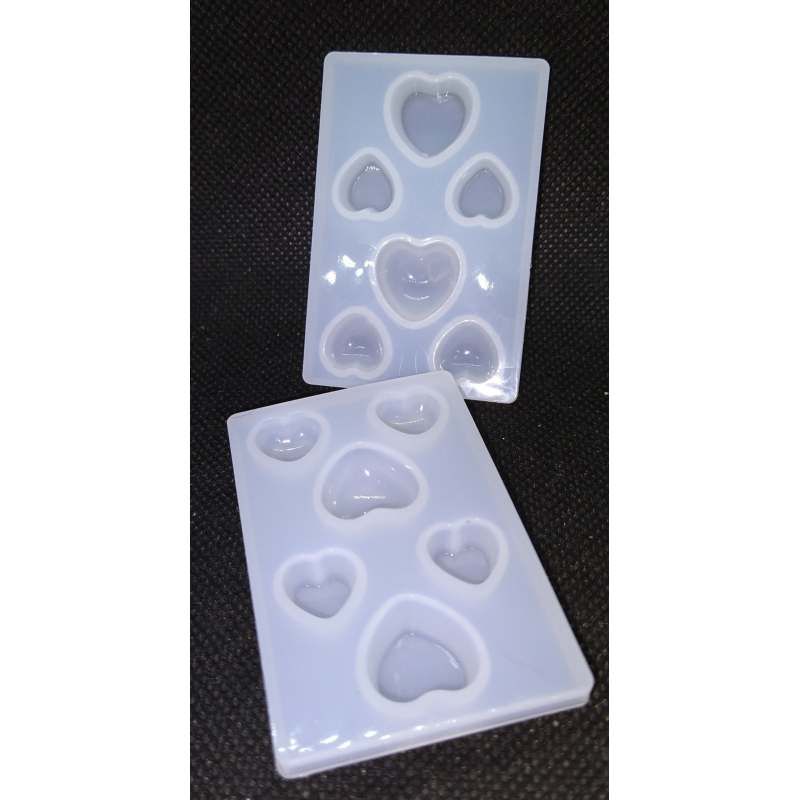 mal setje hartjes hanger en oorbellen