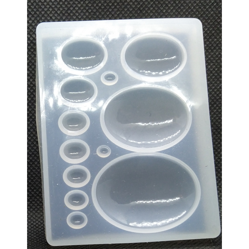 mal cabochon ovaal glad