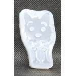 mal hanger hondenkopje met losse pootjes