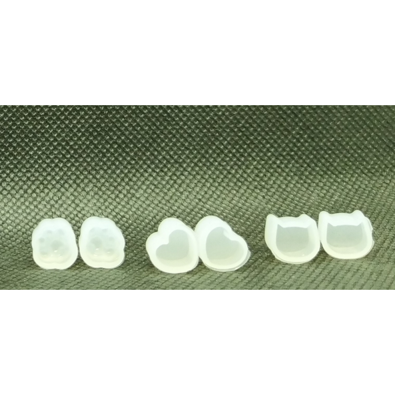 mal oorbelknopjes 3 x 10