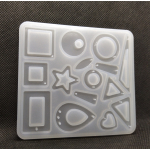 mal matje 15 hangers, oa hartje, ster, rechthoek, druppel