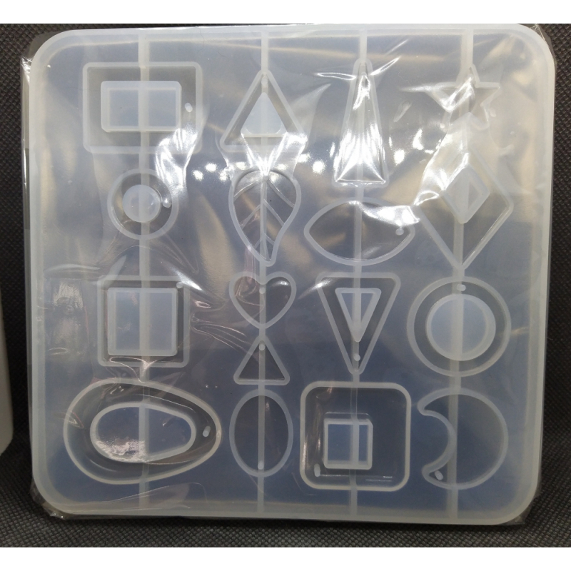 mal matje 16 hangers, oa halve maan, hartje, blaadje