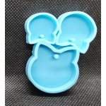 mal poes kopje div maten hangers