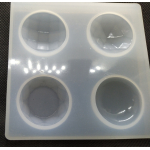 mal cabochon rond verschillend facet