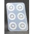 mal kralen groot gat facet 1,3 cm
