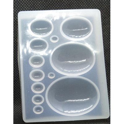 mal cabochon ovaal glad