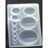mal cabochon ovaal glad