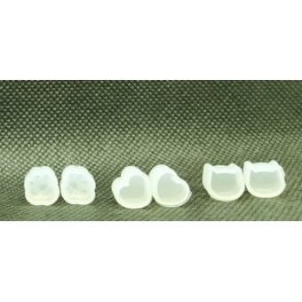 mal oorbelknopjes 3 x 10