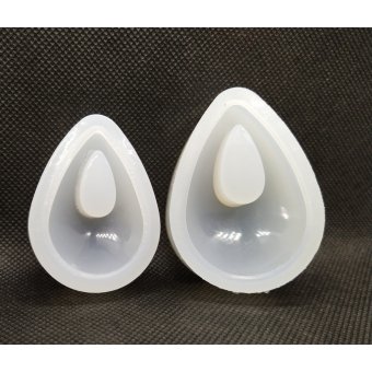 mal druppel met platte kant klein