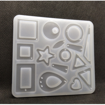 mal matje 15 hangers, oa hartje, ster, rechthoek, druppel