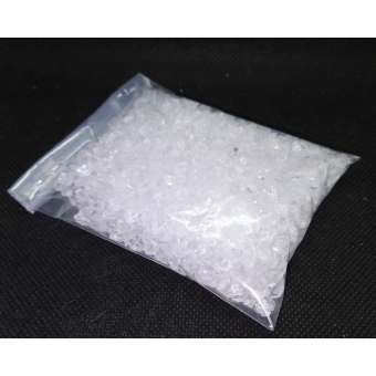 zakje kleine witte steentjes 100gr.